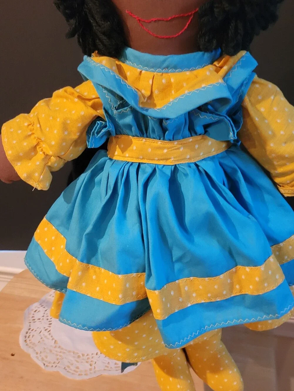 Carribean Americana Folk Art Handmade Ethnic Doll  Virgin Islands 19